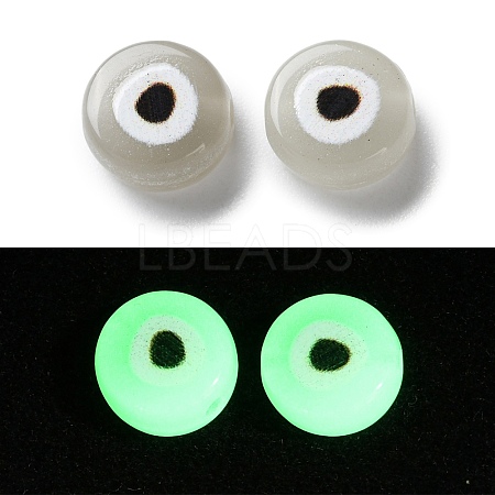 Luminous Opaque Acrylic Beads LACR-D301-02-1