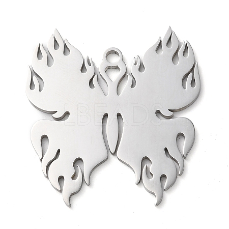 Non-Tarnish 304 Stainless Steel Pendants STAS-R116-11P-1