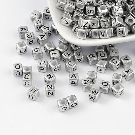 Horizontal Hole Acrylic Beads PB43C9308-1