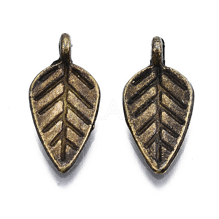 Tibetan Style Alloy Pendants TIBEB-P002-01AB-NF-1