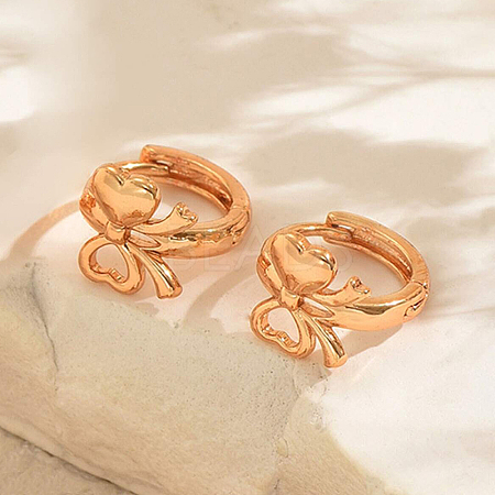 Brass Hoop Earrings YA1685-2-1