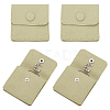 Microfiber Jewelry Flap Pouches ABAG-WH0038-44-1