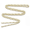 Brass Leaf Link Chains CHC-N018-065-3