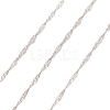 925 Sterling Silver Double Link Chains STER-P064-03S-1