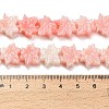 Synthetic Coral Dyed Carved Beads BSHE-H114-02D-4
