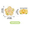 10Pcs Handmade Lampwork Beads LAMP-TADJ0001-01C-4