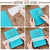 Translucent Tracing Paper Invitation Display Cards Belly Bands DIY-WH0430-427-4