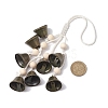 Iron Bell Wind Chimes HJEW-JM01957-3