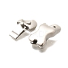 304 Stainless Steel Magnetic Clasps STAS-R140-16P-01-2