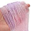 Transparent Painted Glass Beads Strands X1-DGLA-A034-T4mm-A05-2