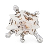 Shell Open Cuff Ring for Women RJEW-Z047-01P-01-3