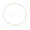 304 Stainless Steel Choker Necklaces NJEW-Q348-04G-1-2