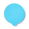 Flat Round with Stipe Pattern Cup Mat Silicone Molds LS-DIY-M039-02-3