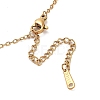 PVD Vacuum Plating 201 Stainless Steel Necklaces NJEW-R267-01Y-G-3