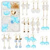 SUNNYCLUE DIY Flower Drop Earring Making Kits DIY-SC0018-71-1