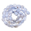 Nautral Blue Lace Agate Beads Strands G-H330-A01-3
