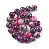 Natural Multi-Color Agate Beads Strands G-A261-B15-14mm-3