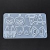 DIY Halloween Theme Pendant Silicone Molds DIY-I102-04-4