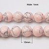 Synthetic Turquoise Beads Strands TURQ-H038-10mm-XXS05-2