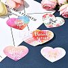 Coated Paper Thank You Greeting Card DIY-FS0007-76E-11