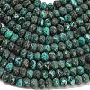 Synthetic Malachite Beads Strands G-Z111-A43-4
