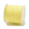 20M Polyester Braided Cord for Jewelry Making OCOR-G015-04A-18-3