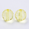 Transparent Acrylic Beads TACR-Q254-22mm-V21-2