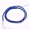 Natural Lapis Lazuli Beads Strands G-F509-14-4mm-2