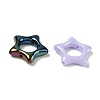 UV Plating Rainbow Iridescent Acrylic Bead Frames AC-CBACF8A-01-2