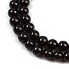 Mozambique Import Natural Grade AAAA Garnet Round Beads Strands G-E300-AAAA-8mm-4