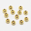 Brass Spacer Rondelle Beads KK-P130-112G-NR-2