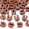 Opaque Acrylic European Beads OACR-TAC0019-006U-3