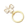 Clover Alloy Enamel Pendant Keychain KEYC-JKC01132-4