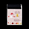 Christmas Theme Plastic Bakeware Bag OPP-Q004-03I-2
