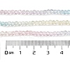 Transparent Painted Glass Beads Strands DGLA-A034-T1mm-A21-3