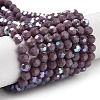 Opaque Glass Beads Strands EGLA-A035-P4mm-L11-1