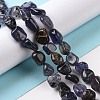 Natural Iolite Beads Strands G-A208-09-2