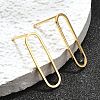 Brass Stud Earrings X-KK-T038-484B-1