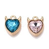 Rack Plating Alloy Pendants FIND-N005-20G-2