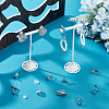 36Pcs 6 Styles 304 Stainless Steel Converter STAS-UN0053-57-2