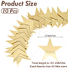 10Pcs Paper Star Congratuation Banners AJEW-CN0005-40B-2