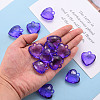 Transparent Acrylic Pendants TACR-T024-03B-936-5