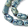 Electroplated Synthetic Non-magnetic Hematite Beads Strands G-F767-03C-3