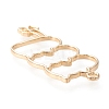 Alloy Open Back Bezel Pendants PALLOY-K246-01KCG-RS-2