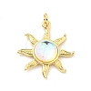 Glass Pendants X-KK-G416-04G-1