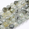 Natural Prehnite Beads Strands G-R462-045-1