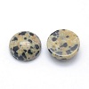 Natural Dalmatian Jasper Cabochons G-P393-R33-4MM-2