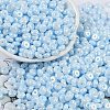 Opaque Colours Luster Glass Seed Beads X1-SEED-P008-01C-09-1