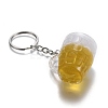 Acrylic Draft Beer Keychain KEYC-A027-A01-01-2