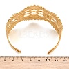 50MM 304 Stainless Steel Hollow Wide Rhombus Cuff Bangles SA-CBA10D4-05G-5